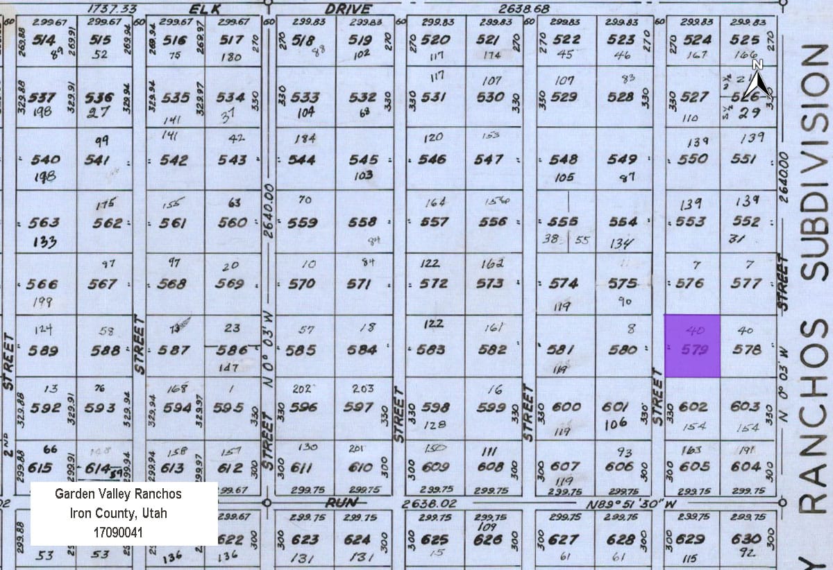 Garden Valley Ranchos Tract 579 photo 1